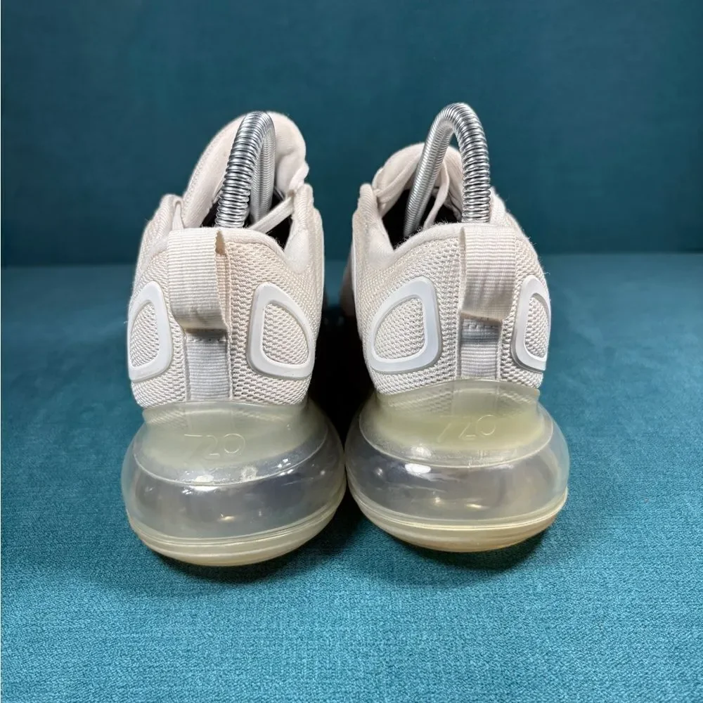 Size 5Y/6.5Women - Nike Air Max 720 white shoes